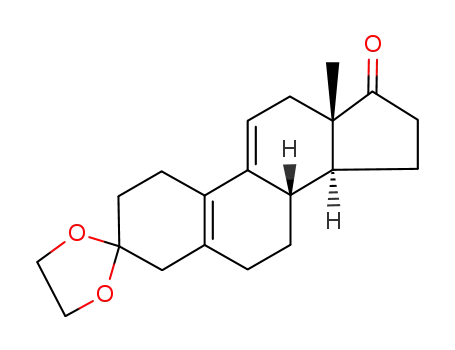 Molecular Structure of 5571-36-8 (Estradiene dione-3-keta)