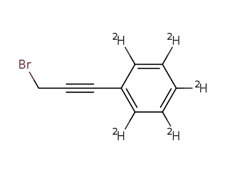 1-(3-bromoprop-1-yn-1-yl)-pentadeuteriobenzene