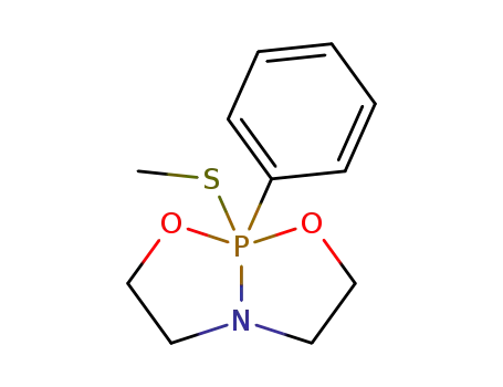 6a-Methylsulfanyl-6a-phenyl-tetrahydro-1,6-dioxa-3a-aza-6aλ5-phospha-pentalene