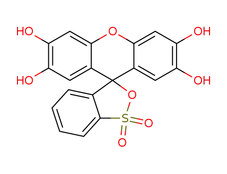 1,1-dioxo-1λ6-spiro[benz[c][1,2]oxathiol-3,9'-xanthene]-2',3',6',7'-tetraol