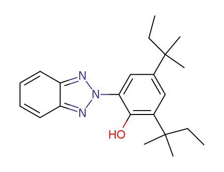 25973-55-1,2-(2H-Benzotriazol-2-yl)-4,6-ditertpentylphenol,Phenol,2-(2H-benzotriazol-2-yl)-4,6-di-tert-pentyl- (7CI,8CI);2-(2-Hydroxy-3,5-di-tert-amylphenyl)-2H-benzotriazole;2-(2H-Benzotriazol-2-yl)-4,6-bis(1,1-dimethylpropyl)phenol;2-(2'-Hydroxy-3',5'-di-tert-amylphenyl)benzotriazole;2-(3,5-Di-tert-amyl-2-hydroxyphenyl)benzotriazole;Chisorb 328;Cyasorb UV 2337;Kemisorb 74;Seesorb704;Tin 328;