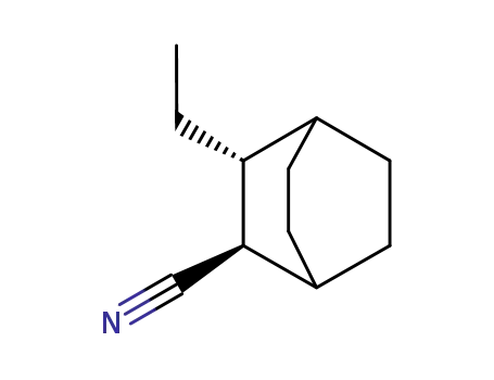 trans-2-Cyano-3-ethyl-bicyclo<2.2.2>octan