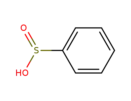 Molecular Structure of 618-41-7 (Benzenesulfinic acid)