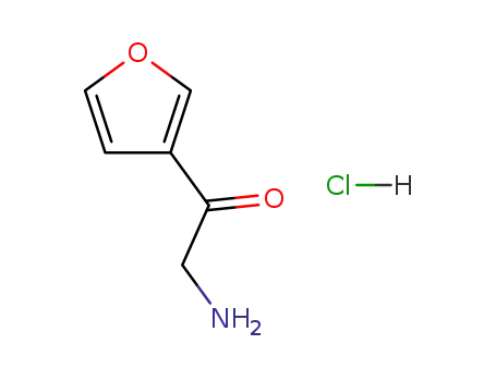 Molecular Structure of 88352-90-3 (Ethanone, 2-amino-1-(3-furanyl)-, hydrochloride)