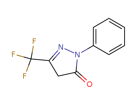 1-PHENYL-3-(TRIFLUOROMETHYL)-2-PYRAZOLIN-5-ONE