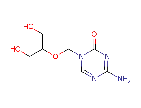 4-Amino-1-(2-hydroxy-1-hydroxymethyl-ethoxymethyl)-1H-[1,3,5]triazin-2-one