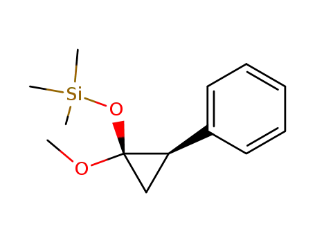 ((1R,2R)-1-Methoxy-2-phenyl-cyclopropoxy)-trimethyl-silane