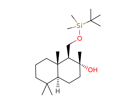 (1S,2R,4aS,8aS)-1-(tert-butyldimethylsilyloxymethyl)-decahydro-2,5,5,8a-tetramethylnaphthalen-2-ol