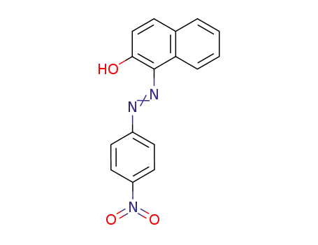 Molecular Structure of 6410-10-2 (1-(4-NITROPHENYLAZO)-2-NAPHTHOL)