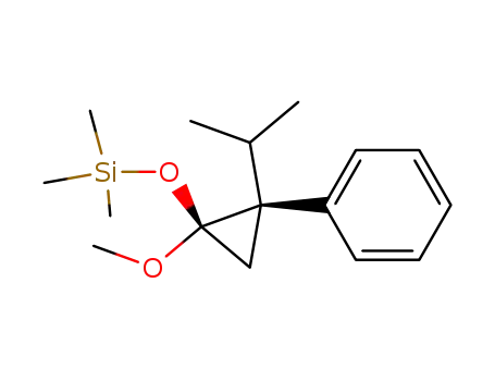 (Z)-1-Methoxy-1-(trimethylsiloxy)-2-isopropyl-2-phenylcyclopropane
