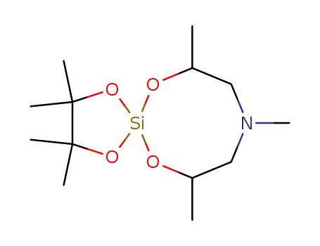 2,2,3,3,7,9,11-heptamethyl-1,4,6,12-tetraoxa-9-aza-5-silaspiro<4,7>-dodecane