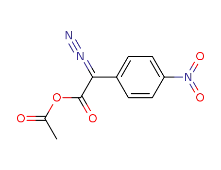 acetic p-nitrophenyldiazoacetic anhydride