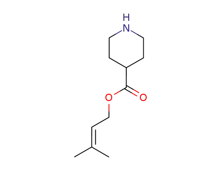 Piperidine-4-carboxylic acid 3-methyl-but-2-enyl ester