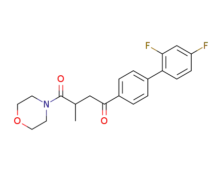 4-(2',4'-Difluoro-biphenyl-4-yl)-2-methyl-1-morpholin-4-yl-butane-1,4-dione