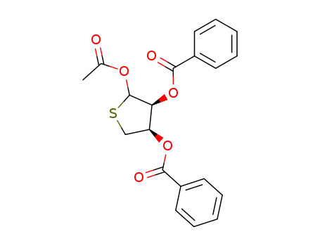 1-O-acetyl-2,3-di-O-benzoyl-4-thio-DL-erythrofuranoside
