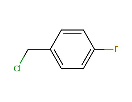 352-11-4,alpha-Chloro-p-fluorotoluene,Toluene,a-chloro-p-fluoro- (6CI,7CI,8CI);1-(Chloromethyl)-4-fluorobenzene;4-Fluorophenylmethyl chloride;NSC 25084;p-Fluorobenzyl chloride;a-Chloro-4-fluorotoluene;a-Chloro-p-fluorotoluene;