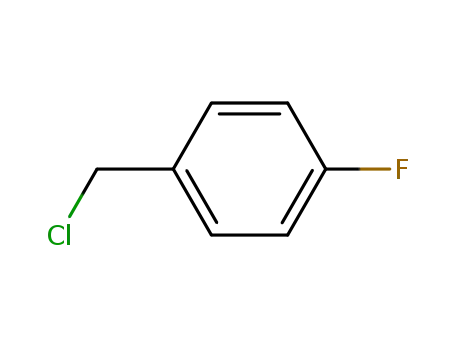 Molecular Structure of 352-11-4 (alpha-Chloro-p-fluorotoluene)