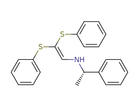 (2,2-Bis-phenylsulfanyl-vinyl)-((S)-1-phenyl-ethyl)-amine