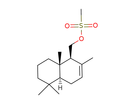 ((1S,8aS)-2,5,5,8a-tetramethyl-1,4,4a,5,6,7,8,8a-octahydronaphthalen-1-yl)methyl methanesulfonate