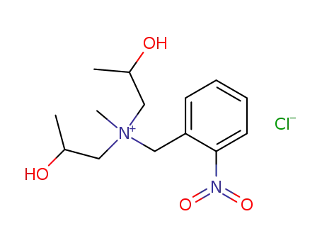Bis-(2-hydroxy-propyl)-methyl-(2-nitro-benzyl)-ammonium; chloride