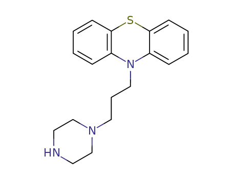 Molecular Structure of 3240-48-0 (10-piperazinylpropylphenothiazine)