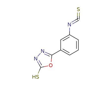 5-(3-isothiocyanatophenyl)-1,3,4-oxadiazole-2-thiol