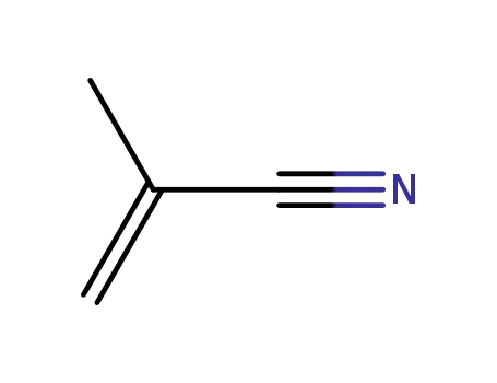 Molecular Structure of 126-98-7 (Methacrylonitrile)