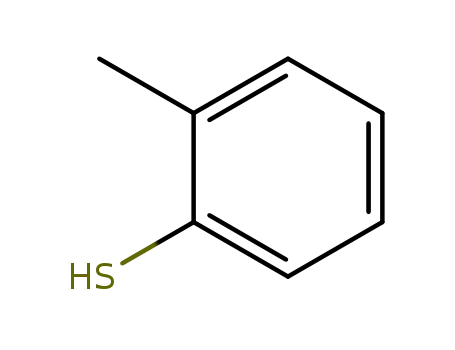 Molecular Structure of 137-06-4 (2-Methylbenzenethiol)