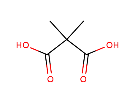 Molecular Structure of 595-46-0 (Dimethylmalonic acid)