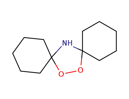 Molecular Structure of 21842-28-4 (Dispiro[1,2,4-dioxazolidine-3,1':5,1''-dicyclohexane])