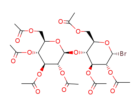 Molecular Structure of 14227-66-8 (ACETOBROMOCELLOBIOSE)