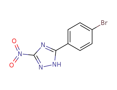 5-(4-Bromo-phenyl)-3-nitro-1H-[1,2,4]triazole