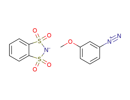 3-methoxybenzenediazonium o-benzenedisulfonimide
