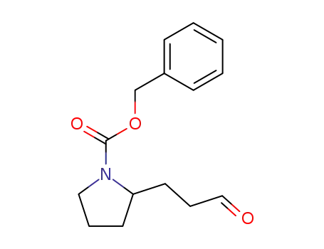 2-(3-Oxo-propyl)-pyrrolidine-1-carboxylic acid benzyl ester