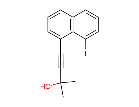 4-(8-iodonaphthalene-1-yl)-2-methylbut-3-yn-2-ol