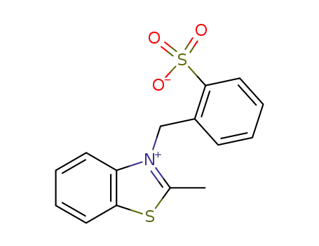 2-methyl-3-(2-sulfobenzyl)benzothiazolium betaine