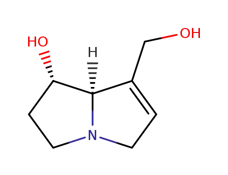 Molecular Structure of 520-63-8 (HELIOTRIDINE)