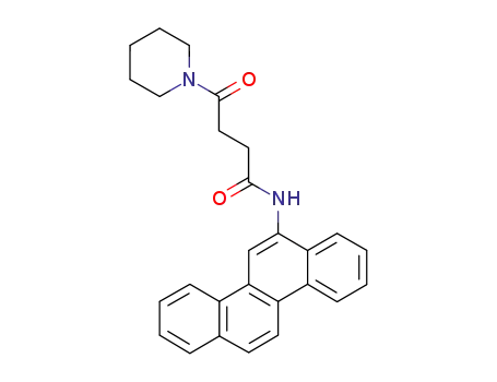 N-chrysen-6-yl-4-oxo-4-piperidin-1-yl-butyramide