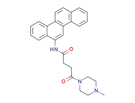 N-chrysen-6-yl-4-(4-methyl-piperazin-1-yl)-4-oxo-butyramide