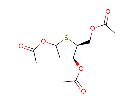 2-deoxy-1,3,5-tri-O-acetyl-4-thio-L-threo-pentofuranose