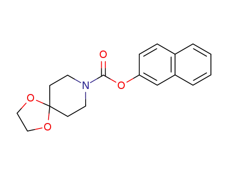 1,4-dioxa-8-aza-spiro[4.5]decane-8-carboxylic acid naphthalen-2-yl ester