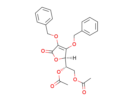 5',6'-di-O-acetyl-2',3'-di-O-benzyl-L-ascorbic acid