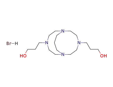 4,10-{bis(3-hydroxypropyl)-1,4,7,10-tetraazabicyclo[5.5.3]pentadecane} monohydrobromide