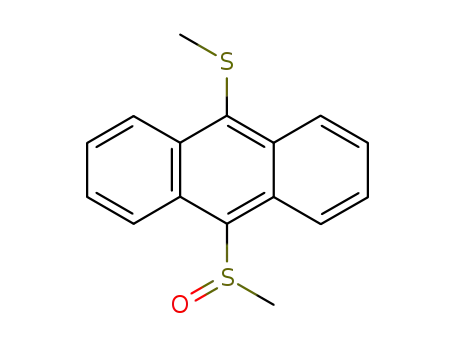 9-methylsulfinyl-10-(methylthio)anthracene
