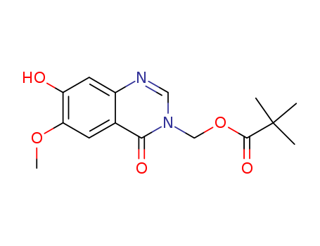 7-hydroxy-6-methoxy- 3-pivaloyloxymethyl-3,4-dihydroquinazolin-4-one