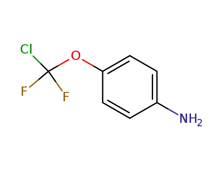 Molecular Structure of 39065-95-7 (4-(CHLORO-DIFLUORO-METHOXY)-PHENYLAMINE)