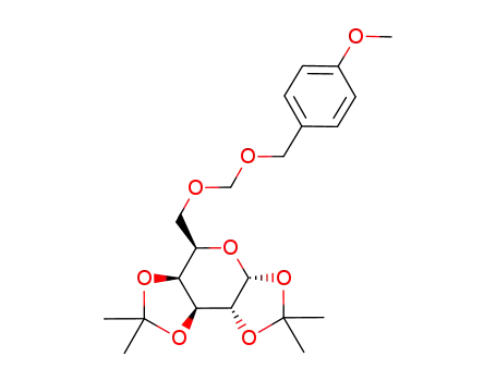 (3aR,5R,5aS,8aS,8bR)-5-(4-Methoxy-benzyloxymethoxymethyl)-2,2,7,7-tetramethyl-tetrahydro-bis[1,3]dioxolo[4,5-b;4',5'-d]pyran