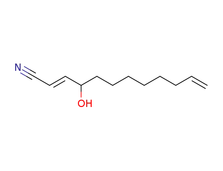 (E)-4-hydroxydodeca-2,11-dienenitrile