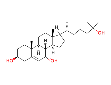 Molecular Structure of 64907-22-8 (7-alpha,25-Dihydroxycholesterol)