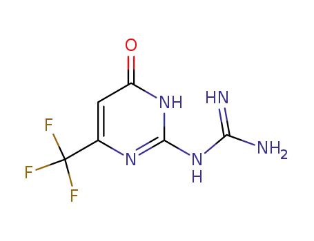 N-(4-hydroxy-6-trifluoromethyl-pyrimidin-2-yl)-guanidine